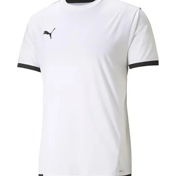 Vêtements Garçon T-shirts & Polos Puma TEE SHIRT  WHITE Blanc