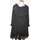 Vêtements Femme Robes courtes Rinascimento robe courte  40 - T3 - L Noir Noir