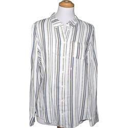 Vêtements Femme Chemises / Chemisiers Sud Express chemise  40 - T3 - L Blanc Blanc