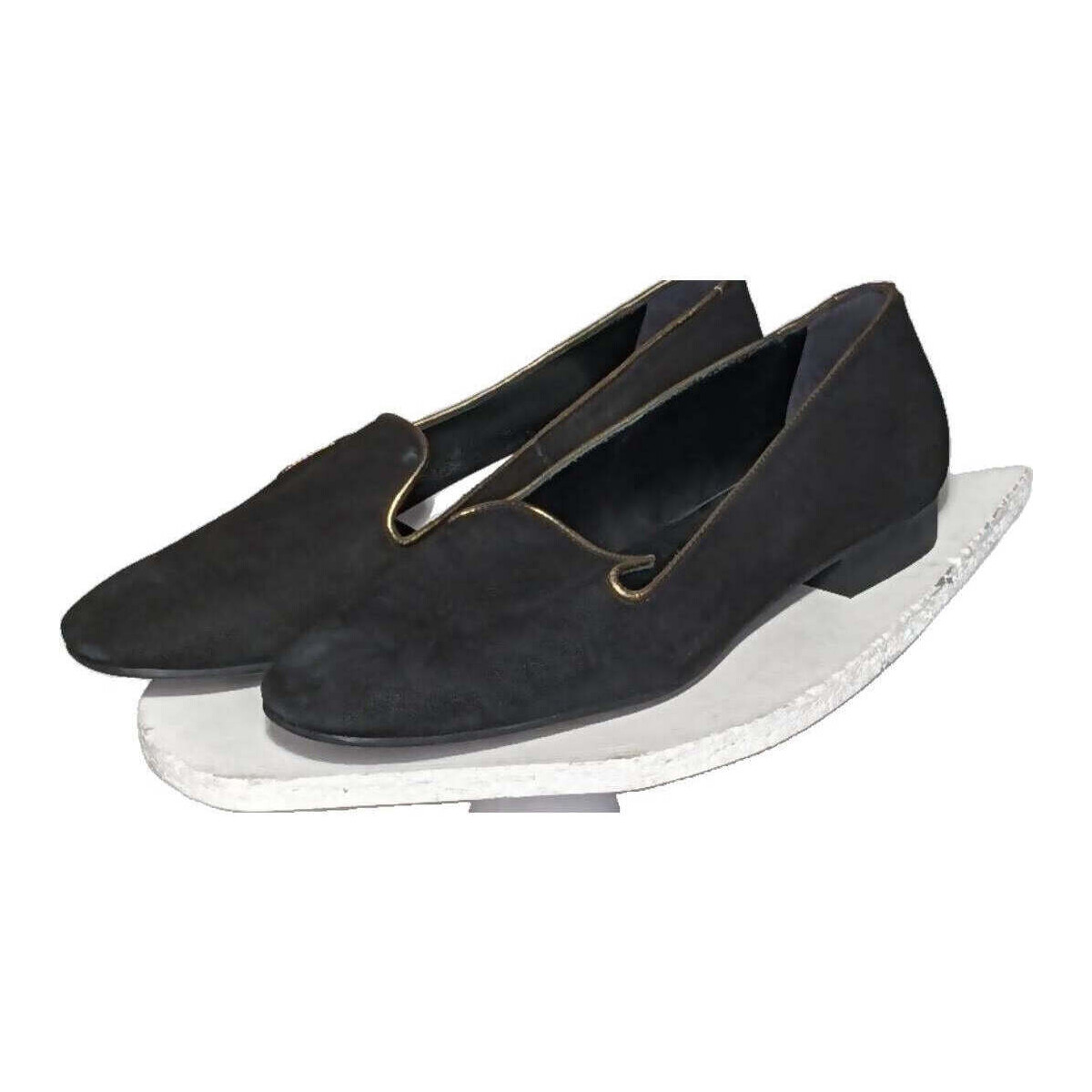 Chaussures Femme Baskets mode Maison Minelli paire de chaussures plates  39 Noir Noir