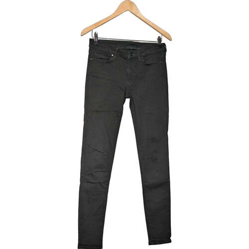 Vêtements Femme Jeans Uniqlo jean slim femme  36 - T1 - S Noir Noir