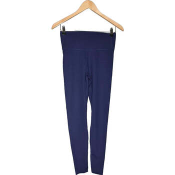 Vêtements Femme Pantalons H&M pantalon slim femme  36 - T1 - S Bleu Bleu