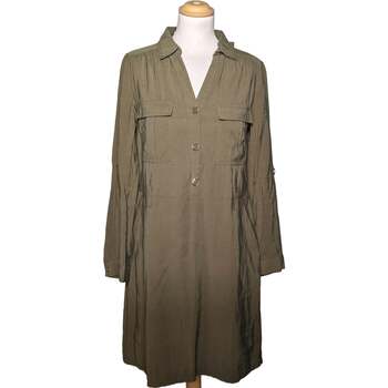 robe courte cache cache  robe courte  38 - t2 - m vert 