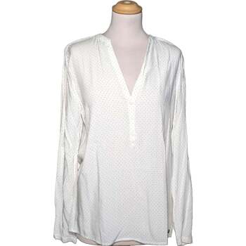 Vêtements Femme Mocassins & Chaussures bateau Esprit blouse  38 - T2 - M Blanc Blanc