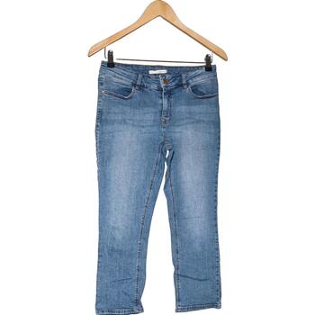 jeans camaieu  jean slim femme  38 - t2 - m bleu 