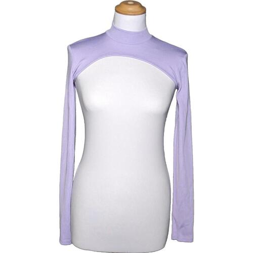 Vêtements Femme T-shirts & Polos Bershka 36 - T1 - S Violet