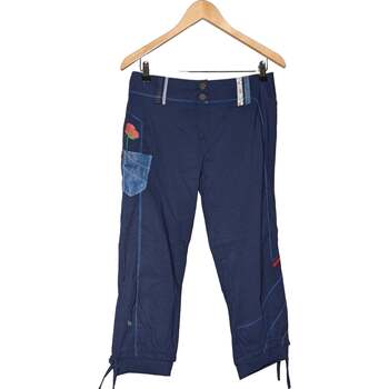 pantalon lmv  pantalon droit femme  42 - t4 - l/xl bleu 