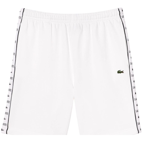Vêtements Homme Shorts peplum / Bermudas Lacoste Short jogging homme  Ref 62575 Blanc Blanc
