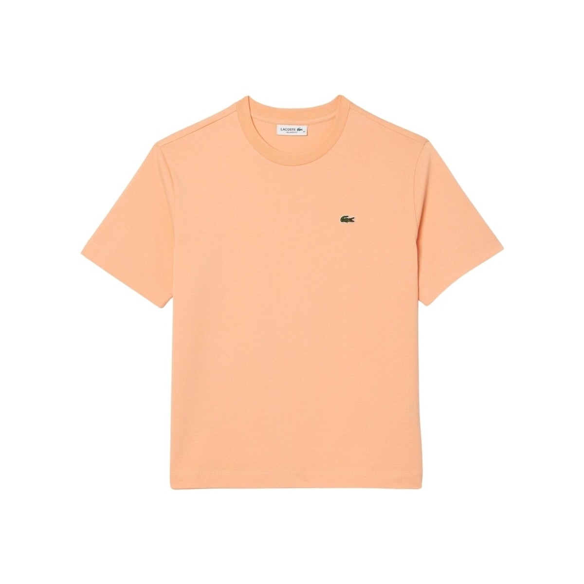 Vêtements Femme T-shirts & Polos Lacoste T shirt femme  Ref 62386 IXY Orange clair Orange