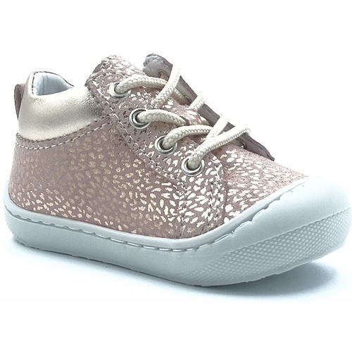 Chaussures Fille Baskets montantes Bellamy BATO Rose