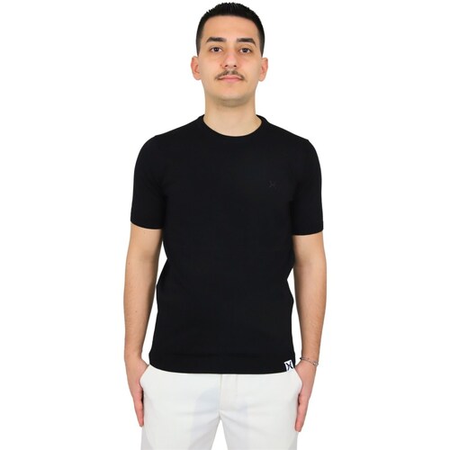 Vêtements Homme T-shirts manches courtes Richmond X UMP24032MA Noir