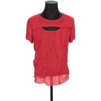 Vêtements Femme Débardeurs / T-shirts sans manche Isabel Marant Blouse en soie Rouge