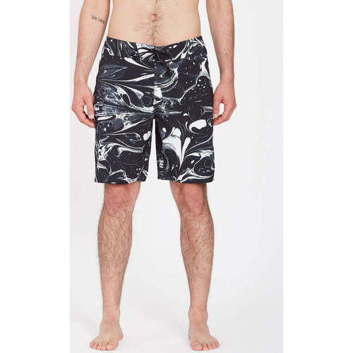 Vêtements Homme Maillots / Shorts de bain Volcom Bañador  Marble Mod 19 - Black Noir