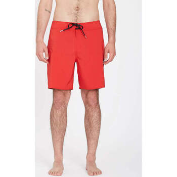 Vêtements Homme Maillots / Shorts de bain Volcom Bañador  Lido Solid Mod 20 - Ribbon Red Rouge