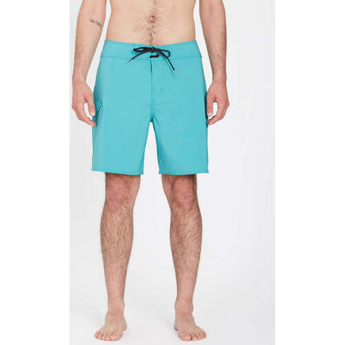 Vêtements Homme Maillots / Shorts de bain Volcom Bañador  Lido Solid Mod 20 - Temple Teal Bleu