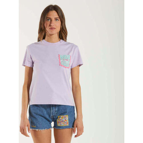Vêtements Femme T-shirts manches courtes Just Cavalli Mon  Rose