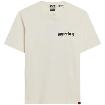 Vêtements Homme T-shirts manches courtes Superdry  Beige