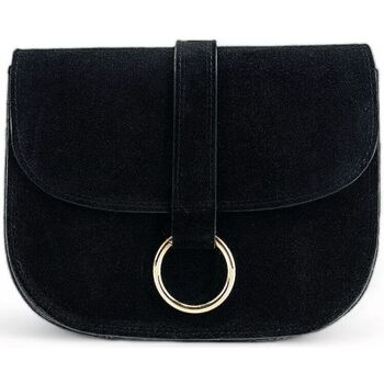 Sacs Femme g Medium Bag Bag Soft Ruanda VELVET Noir