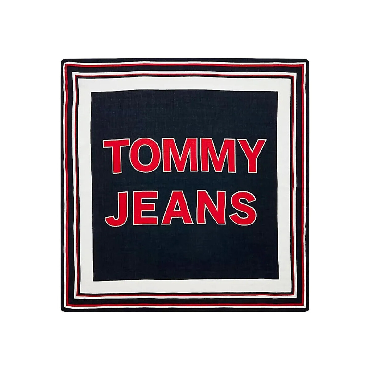 Accessoires textile Femme Echarpes / Etoles / Foulards Tommy Jeans Bandana Logo color Bleu
