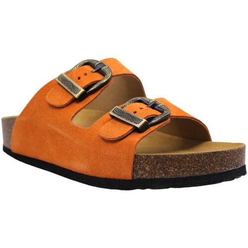 Chaussures Femme Sandales et Nu-pieds Plakton Mules Orange