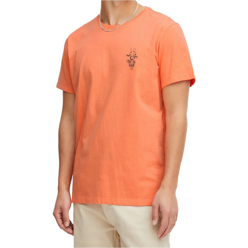 Vêtements Homme Polos manches courtes Blend Of America tee back animal Orange