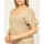 Vêtements Femme T-shirts & Polos Suns T-shirt large encolure femme  en coton Beige