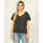 Vêtements Femme T-shirts & Polos Suns T-shirt femme  à large encolure Noir