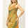 Vêtements Femme Robes Yes Zee Robe longue femme  en viscose Multicolore