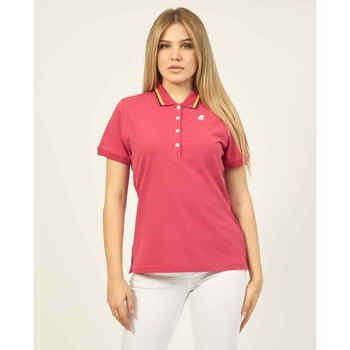 Vêtements Femme T-shirts & Polos K-Way Polo femme  Jeannine en coton piqué Rose