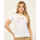 Vêtements Femme T-shirts & Polos Emporio Armani EA7 T-shirt à col rond  Logo Series en coton stretch Blanc