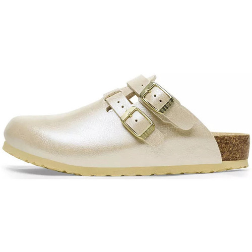Chaussures Fille Mules Birkenstock KAY KIDS BF Blanc