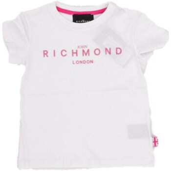 Vêtements Fille T-shirts for manches courtes John Richmond RGP24003TS Blanc