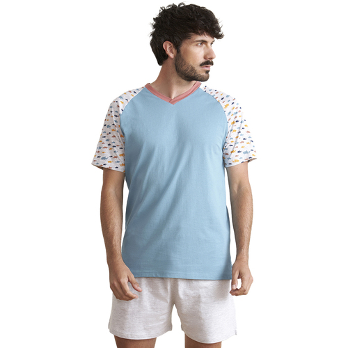 Vêtements Homme Pyjamas / Chemises de nuit J&j Brothers JJBEH5102 Multicolore