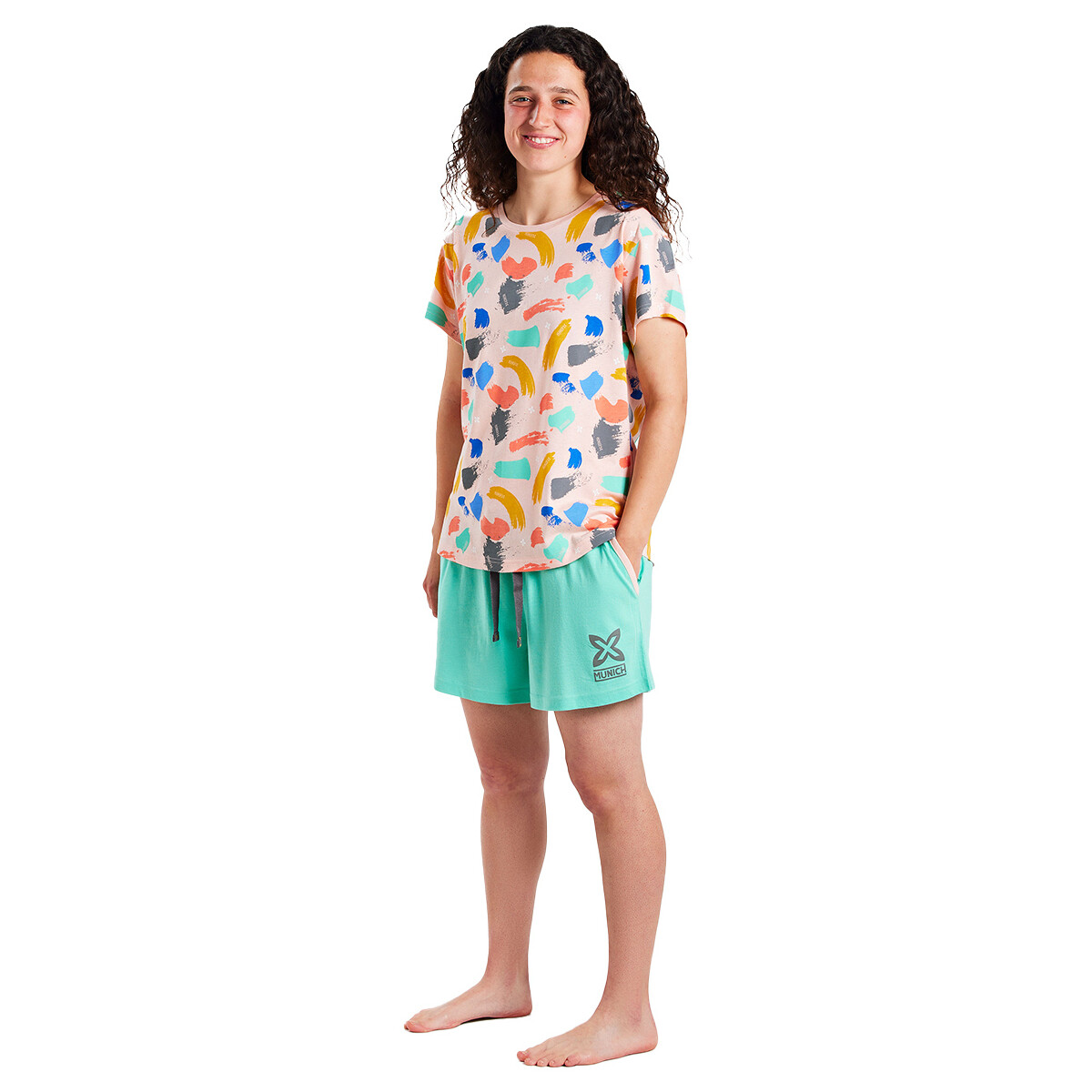 Vêtements Femme Pyjamas / Chemises de nuit Munich MUEH0101 Multicolore