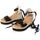 Chaussures Femme Sandales et Nu-pieds Popa Cuña Alta Algarve Serraje Negro Noir
