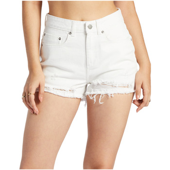 Vêtements Fille Bb14 Shorts / Bermudas Roxy New Swell Blanc