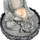 Maison & Déco Votre ville doit contenir un minimum de 2 caractères Signes Grimalt Petite fontaine dintérieur Bouddha en résine grise 27 cm Gris