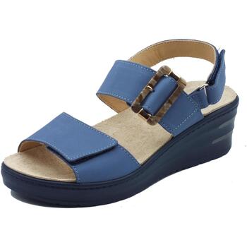 Chaussures Femme Sandales et Nu-pieds Melluso 019227 Bleu
