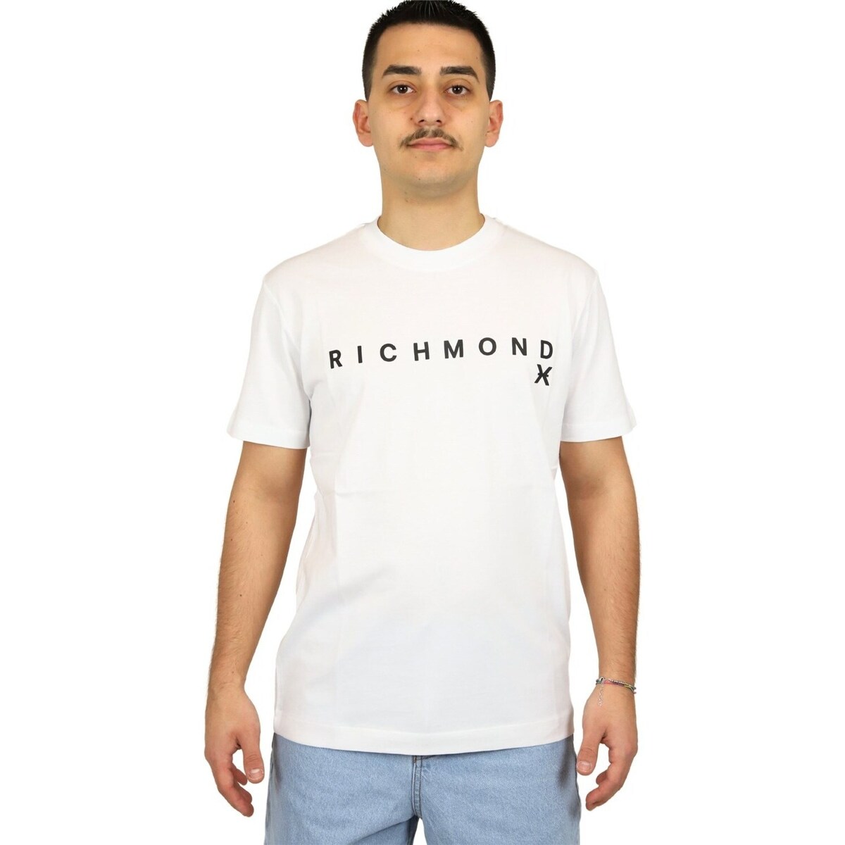 Vêtements Homme T-shirts manches courtes Richmond X UMP24004TS Blanc