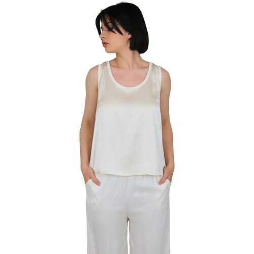 Vêtements Femme Tops / Blouses Zahjr 53539089 Blanc
