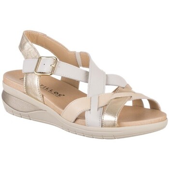 Chaussures Femme Sandales et Nu-pieds Pitillos BASKETS  2801 Blanc
