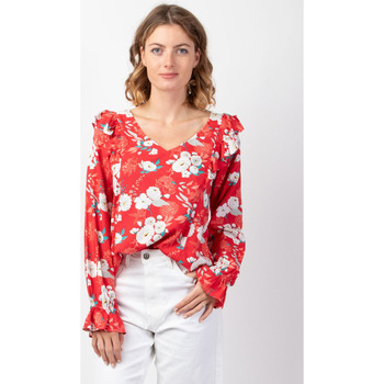 Vêtements Femme Tops / Blouses Pochettes / Sacoches Cassiopee Rouge