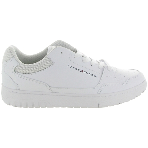 Chaussures Homme Baskets mode Tommy Hilfiger CORE LEATHER Blanc