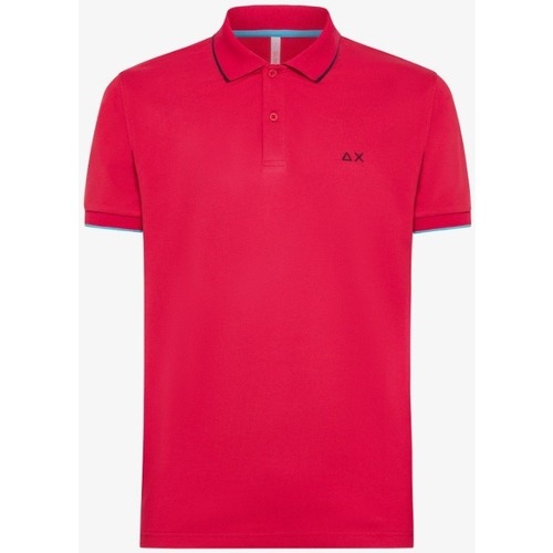 Vêtements Homme T-shirts & Polos Sun68 A34113 Rouge