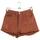 Vêtements Femme Shorts / Bermudas Levi's Mini short en coton Marron