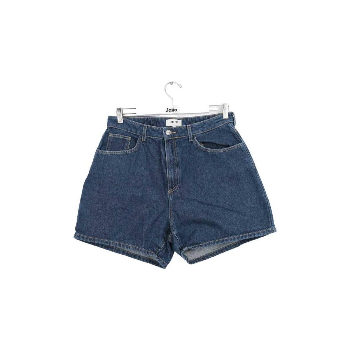 Vêtements Femme Shorts / Bermudas Balzac Paris Short en coton Bleu