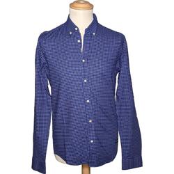 Vêtements Homme Chemises manches longues Scotch & Soda 36 - T1 - S Bleu