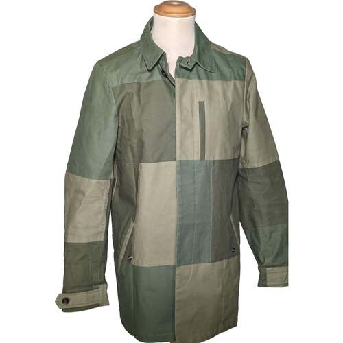 Vêtements Homme Vestes Regular-fit Poplin Shirt With veste  38 - T2 - M Vert Vert