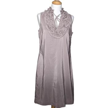 robe esprit  robe mi-longue  40 - t3 - l gris 