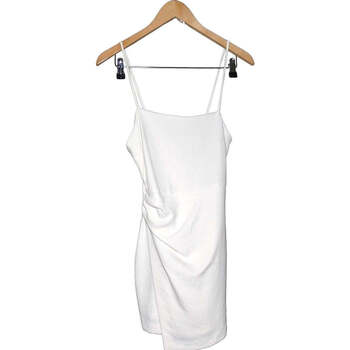 robe courte zara  robe courte  36 - t1 - s blanc 